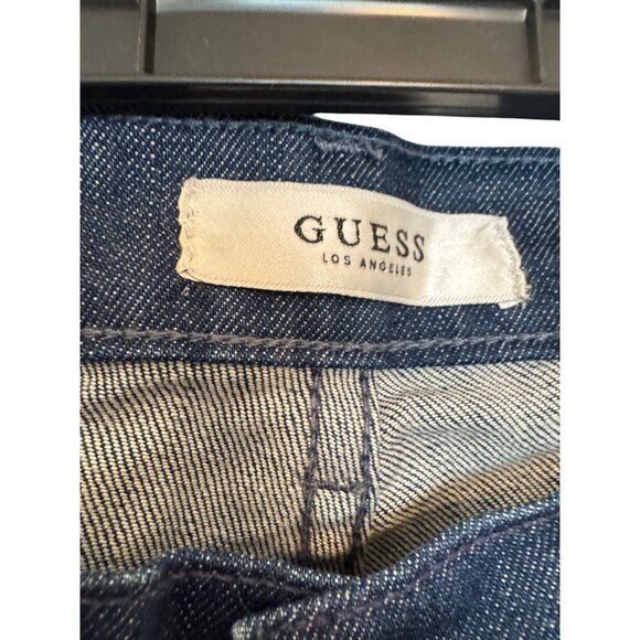 Guess Womens Blue Denim Skinny Jeans Size 28 Regular 98% Cotton & 2% Spandex New - Picture 3 of 6